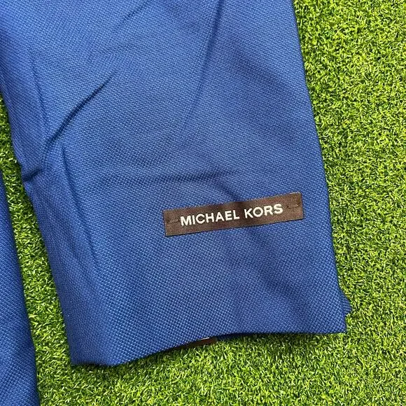 Michael Kors Mens Modern Fit Dark Blue Wool Blazer Suit Jacket 42R NWT - Picture 2 of 10